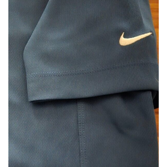 Nike Golf Polo Shirt Mens XL Fit‎ Dry Navy Blue Short Sleeve Casual RN #56323 - Picture 4 of 10